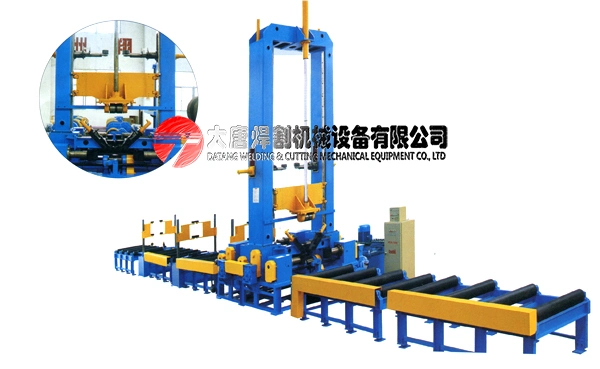 H-Beam Assembling, Welding, Straightening Machine