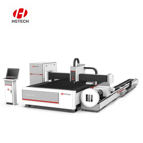 High Accuracy Fiber Laser Metal Plate & Tube Integrated Cutting Machine