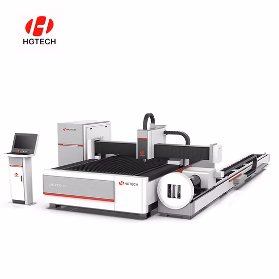 High Accuracy Fiber Laser Metal Plate & Tube Integrated Cutting Machine