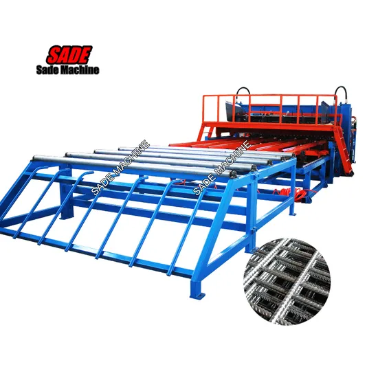 Automatic Welding Fence Machine with Free Assistant Machine