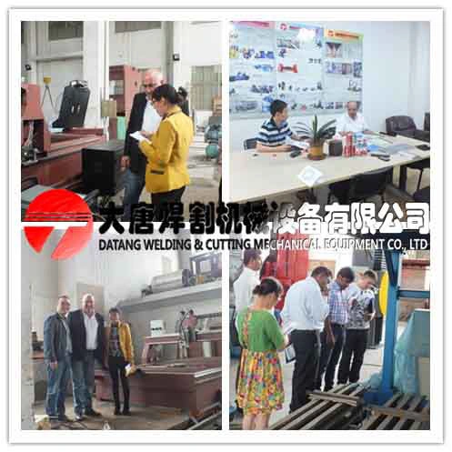 H-Beam Assembling, Welding, Straightening Machine