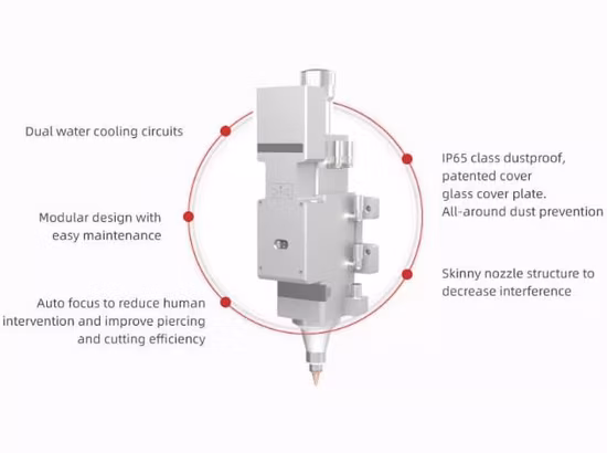 CE FDA 1000W 2000W 플레이트 스테인레스 스틸/탄소강/알루미늄/구리용 파이버 레이저 절단기